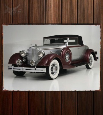 Металлическая табличка Packard Eight Coupe Roadster